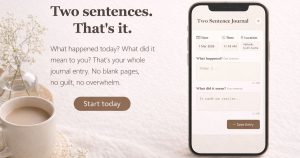 Two Sentence Journal